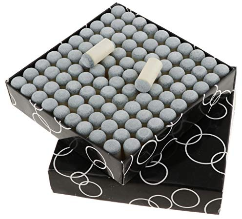 Mealoodiousmusea 100 Stück Slip-On Pool Billard Queue Spitzen Snooker Stick Hülsen 10 mm