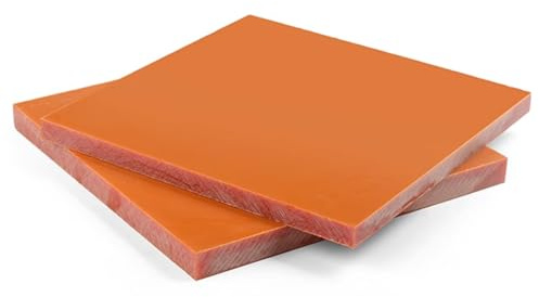 WOFDALY Foglio Fenolico in Bachelite Ha Buone proprietà Isolanti 200 X 200 Mm,Thickness: 4mm(2pcs)