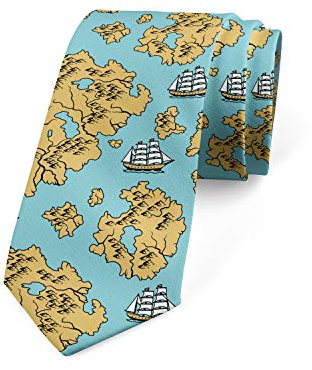 zerosevenee Corbata moderna multicolor para hombre, color lila y negro, Azul y amarillo., Taille unique