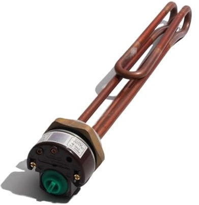 LIUCH Interruttore di controllo della temperatura del termostato dello scaldabagno elettrico DN32 1,5 kW 2 kW 2,5 kW 3 kW 4 kW(With Nut,250V_1.5KW U TYPE)