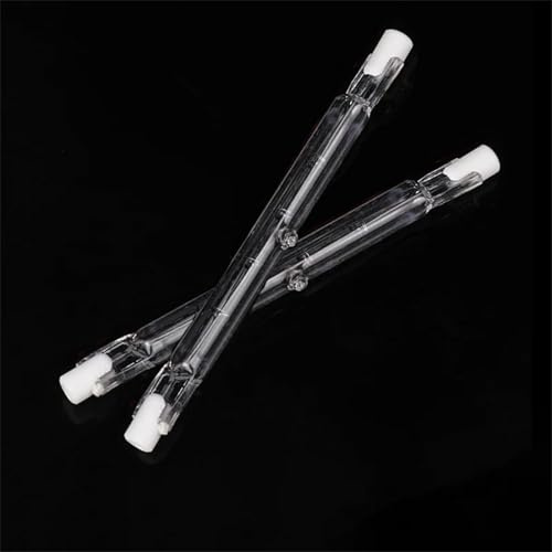UGEFKMQ R7S Halogen Leuchtmittel 189mm 1000W Halogenstab R7S 230V Doppelseitige Glühlampen Quarzröhrenlampen Dimmbar 2700K Warmweiß 2PC 1000W