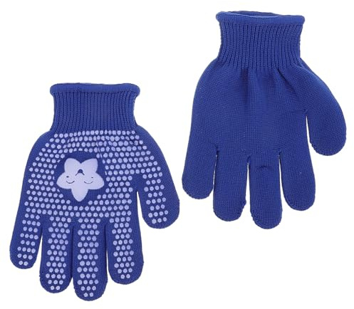 TOYANDONA 5 Par Barnträdgårdshandskar med Stjärnformade Halkfria Dots Andningsbara och Mjuka Arbetshandskar för Pojke Extra Förstärkt Handflata och Fingertoppar Återanvändbara och Bekväma