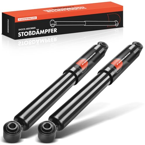 Frankberg 2x Stossdämpfer Stoßdämpfer Hinten Links Rechts 487mm Gasdruck | Kompatibel mit Sorento I JC 2.5 CRDi 4WD 2.5 CRDi 2.4 3.5 V6 4WD Replace# 344451,553003E020