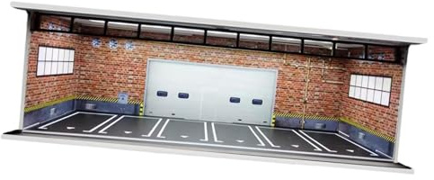 Perfeclan 1:64 Maßstab Modell Auto Vitrine Schutzhülle beleuchtet Sammlerstück Display Vitrine Sammlerstücke für Mini Puppen Modell Autos Diorama