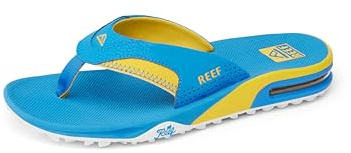 Reef Fanning Pregame Men's Flip Flops Black Red Water Friendly Sandals