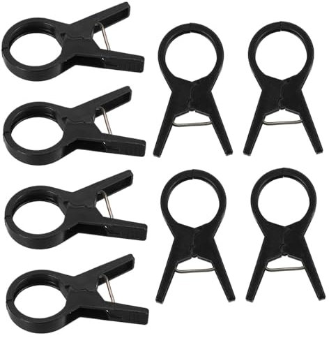 IWOWHERO 100 Stück Landwirtschaftliche Gewächshaus Clips Tomaten Spalier Clips Tomaten Stiel Clips Pflanzen Kletter Klemme Garten Klemme Biege Clips Wein Stiel Clips Pflanzen
