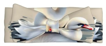 WZYCWB Bonita diadema de cisne para bebé, accesorio elástico para el pelo, adecuada para bebés de 0 a 6 meses, regalo muy significativo