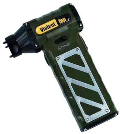 Yominerr Mini Ventilador 110000 RPM Motor Sin Escobillas Potente Flujo de Aire del Ventilador de Aire Violento USB Recargable Polvo Herramientas de Limpieza B