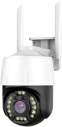VEKELETE Telecamera IP Esterna Impermeabile 4K 8MP Poe WiFi 5MP 2MP Tuya HD P2P WiFi Telecamera di sorveglianza CCTV di Sicurezza(U/S,5MP)