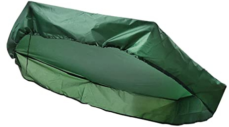 Veemoon Sandkastenabdeckung Spielzeugschutz Überdachung Hexagon 230x200cm Oxford Gewebe Grün Staubdicht Mit Kordelzug Für Gartensandkästen