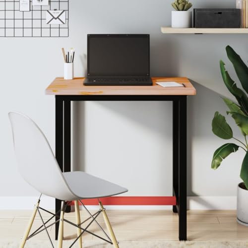 homiuse Piano per Tavolo Desktop di Apprendimento Multifunzionale Piano di Ricambio Rettangolare per Tavolino da Caffè Banchi da Lavoro o Scrivanie Design Elegante Marrone 80x55x2,5 cm