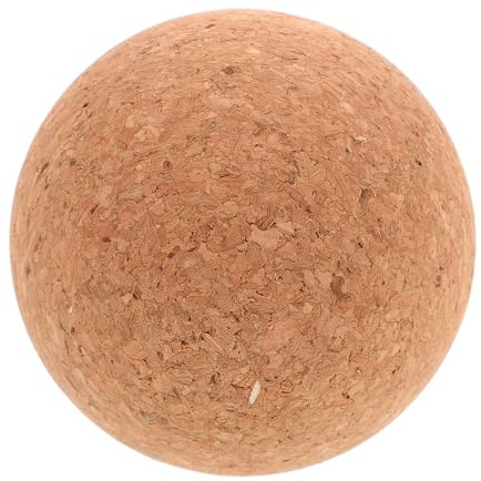 Veemoon Kork Massageball Faszienball für Nacken und Taille aus Korkstaub zur Muskelentspannung und Verspannungslinderung für Yoga und Zuhause