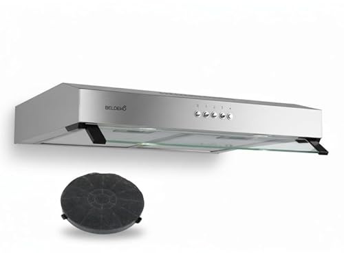 BELDEKO Hotte Casquette 60 cm Inox Performance A+ Design - Marque Française