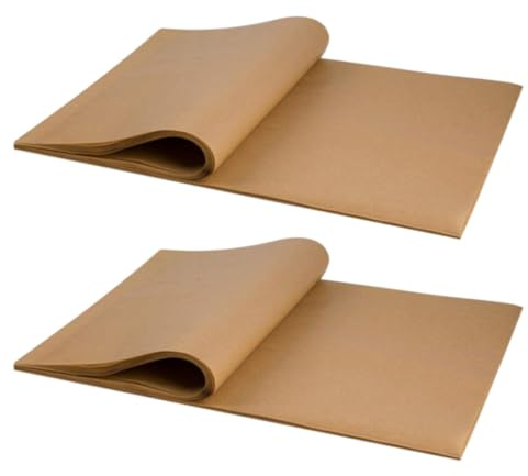 Toyvian 100pcs Papier Sulfurisé pour Cuisson et Barbecue 30x20cm en Silicone Alimentaire Antiadhésif Cuisine et Pâtisserie