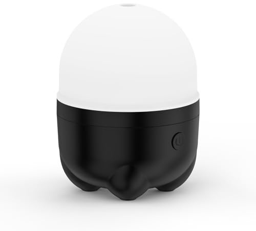 FAGVREI Batteriebetriebener Diffusor für ätherische Öle, wiederaufladbar, kabellos, Aromatherapie-Diffusor mit 7 Farbwechsel-Lichtern für Zuhause, Zimmer, Büro, 150 ml