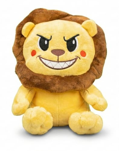 Tiwoca Kuscheltier Löwe 22cm – hochwertiges Plüschtier für Kinder – kuscheliges Geschenk für den Geburtstag für Junge oder Mädchen – freches Stofftier für das Kinderzimmer