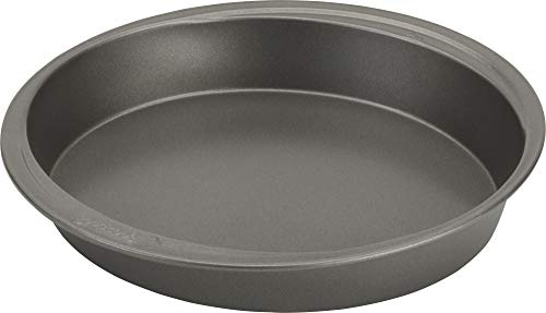 GoodCook Everyday Nonstick Steel Round Cake Pan, 9-Inch, Gray