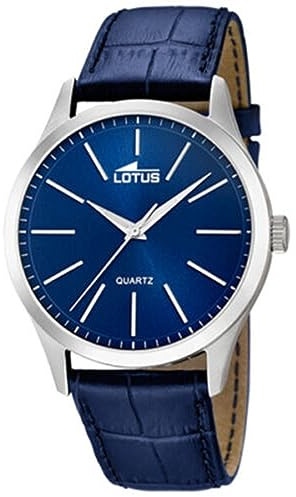LOTUS Analógico Modelo Reloj ES3815. Marca | Reloj Cuarzo, Cristal Mineral de Alta Resistencia, Resistente al Agua 5 ATM, 15961/A, Minimalist