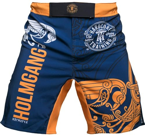 Hardcore Training Shorts Homme Combat Shorts Arts Martiaux MMA BJJ Fitness Muay Thai Boxe Grappling No Gi