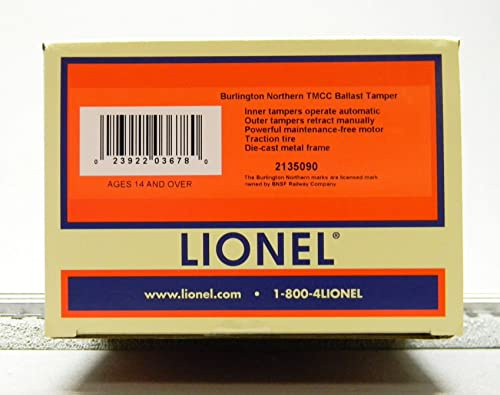 Lionel Burlington Northern TMCC O Gauge Ballast Tamper