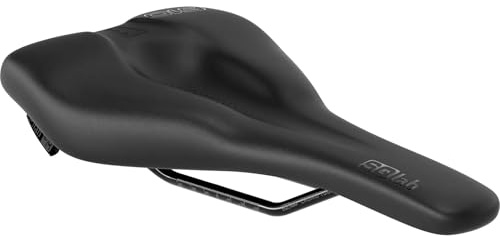 Sqlab 610 Ergolux Active 2.1, MTB Tour & Travel Fahrradsattel, 15 cm, Schwarz