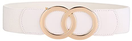 SYMOL Gürtel Damen Elastischer Taillengürtel 70CM-160CM Normale Große Taille Ledergürtel Dehnbarergürtel Mode Frau 5CM Kleidgürtel.
