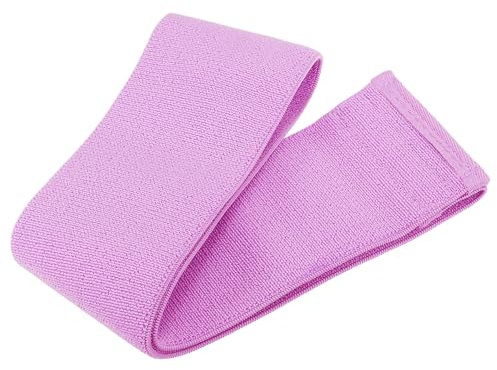 PATIKIL Hüfte Widerstandsbänder L Größe 35-60 LBS rutschfeste Fitnessbänder für Frauen und Männer Handtuchbänder für Strandstühle Cruise Lila