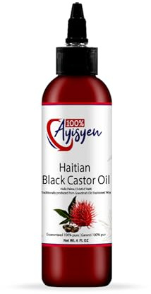 100% AYISYEN Haitian Black Castor Oil