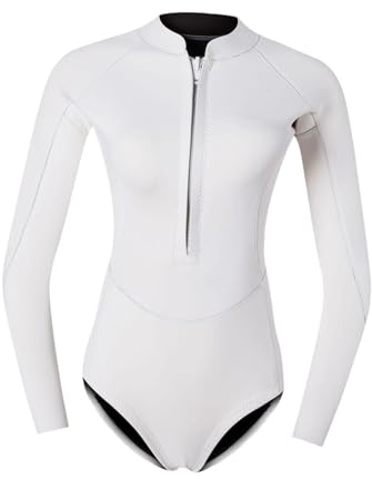 Dickly Damen Shorty Neoprenanzug 2mm Neopren Sonnenschutz Badeanzug zum Kajakfahren Schwimmen