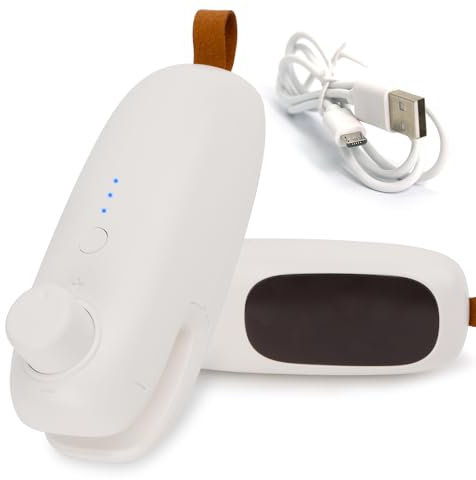 Mini Machine à Souder 2 en 1, Mini Sac Scellant, Rechargeable par USB, Soudeuse à la Main Avec Cutter