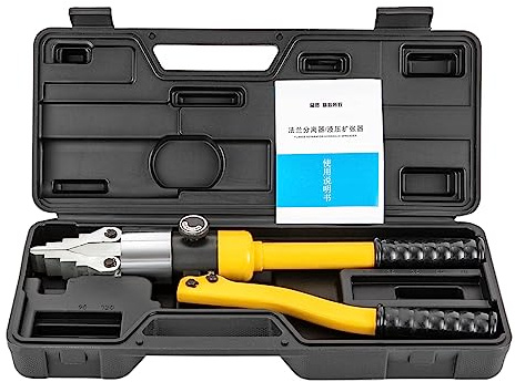 POTYYH 8T Hydraulische Flanschspreizer, Hydraulik Flansch Spreizer Spreader Trenner, Max Expansion 30mm, für Rohrleitungsreparatur, Flanschrohrersatz, Objekterweiterung und Trennung