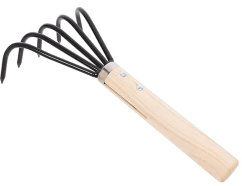 iplusmile Râteau à Griffes Réutilisable aux Palourdes Outil de Jardinage pour Bonsaï Petit Râteau Portatif pour Extérieur