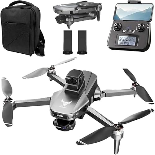 Ledovan SG109 MAX2 Drone con Fotocamera 4k per Adulti, < 249 g, Funzione Follow Me, Sistema di Prevenzione Ostacoli a 360°, Drone Quadricottero RC Professionale Brushless con GPS, 2 Batterie