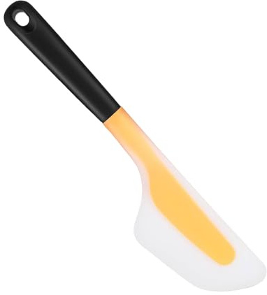 Spatola in silicone – 34 cm, resistente al calore, senza cuciture, con bordo flessibile, cottura antiaderente, facile da pulire, utensili da cucina e cucina