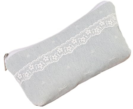 TSMORY Estuche portátil para bolígrafos, organizador de lápices escolar, estampado floral, estuche para gomas de borrar, marcadores, tijeras, almacenamiento de papelería, bolsa de almacenamiento, d