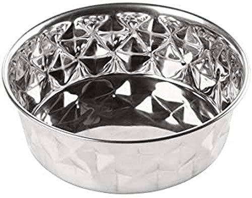 Hunter 4016739663108 Edelstahlnapf 2800 ml Namy, Silber