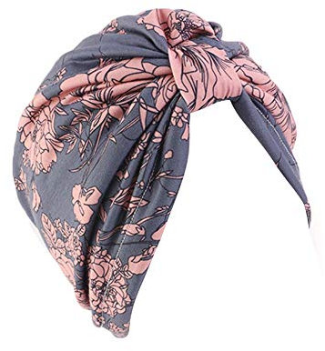 TININNA Indien Muslim Retro Blume Turban Mütze Kopftuch Schal Bandana Hut Chemo Schlafmütze Kopfbedeckung Haarausfall Headwear Alopezie Chemo Krebs Cap