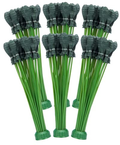 Bunch O Balloons Rapid-Filling Grenade-Colored Water Balloons 6 Pack (210 Balloons),Green