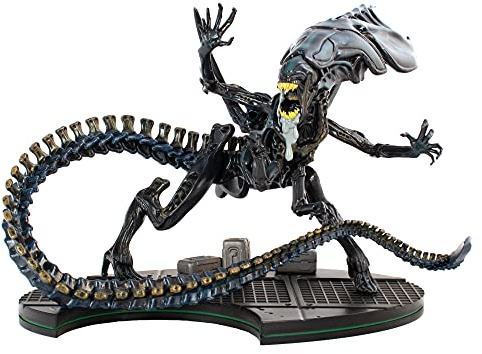 QUANTUM MECHANIX Alien Queen Q-Fig Max Elite, 6 inches,Black