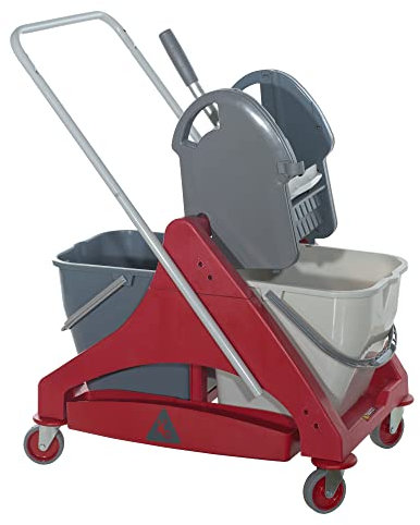 Taxon 95337 Carrello Duo per Pulizie Qo-Kart Classicotre 30