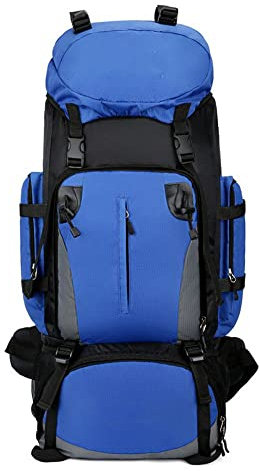 LUMoony 90L Trekkingrucksack Wanderrucksack Herren Damen Reiserucksack Wanderrucksack Reiserucksack Wasserdicht Reiserucksack Handgepäck Große Kapazität für Outdoor Reisen Camping Trekking