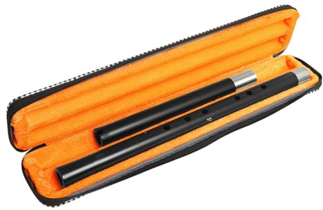 Abaodam Traditionelle Chinesische 8 Löcher Zweiteilige Holzflöte Für Anfänger Box-paket