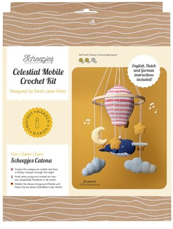 Scheepjes - Scheepjes Celestial Mobile Häkelset - 1 Set