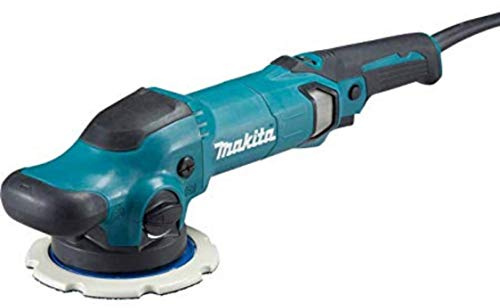 Makita Auto Poliermaschine PO6000C umschaltbar Exzenter/Dual Action Polierer mit 150mm Polierteller