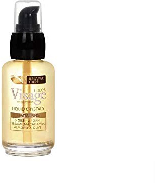 Visage Hair Fashion Revitalisierende Flüssigkristalle, 50 ml, Arganöl, Mandelöl, Sesamöl, Olivenöl, Macadamia-Öl
