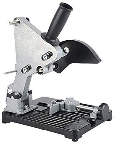 Soporte De Corte Para Amoladora Angular De Mano, Amoladora De Ángulo Accesorios De Fijación Soporte, Soporte De Molienda Rueda, 100-125 Mm,Plata