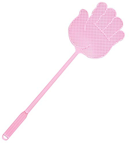 Qcwwy Filtros de Aire, Matamoscas, Matamoscas Begonia, Matamoscas de Largo de Plástico para Interior y Exterior, Aula, Matamoscas de Largo, 6 Piezas, (Muestra)