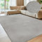 Sour Lemon Alfombra de para Sala de Estar,160 x 230 cm, Lavable, para habitación Infantil, niña y niño, Color Gris, de Pelo Corto, esponjosa y Antideslizante.