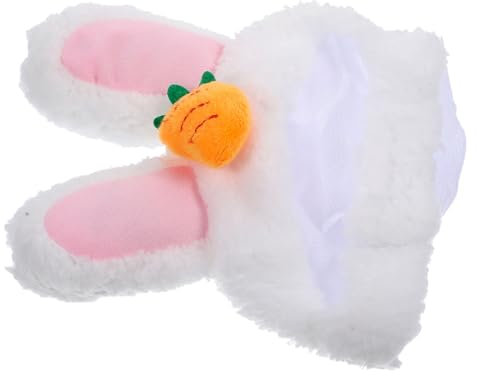 VANZACK Pet Headwear Kitten Kostüm Mit Niedlichen Hasenohren Verstellbare Für Haustiere Für Partys Und Cosplay Süße Katzenkopfbedeckung Für Besondere Anlässe