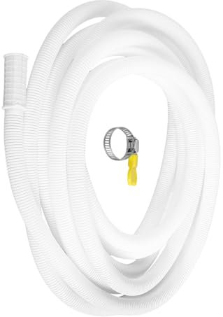 PERSELOSO Manguera Flexible Para Drenaje De Aire Acondicionado Tubo De Extensión De Metros Resistente La Corrosión y Fácil Instalación Compatible Unidades De Aire Portátiles y Hvac